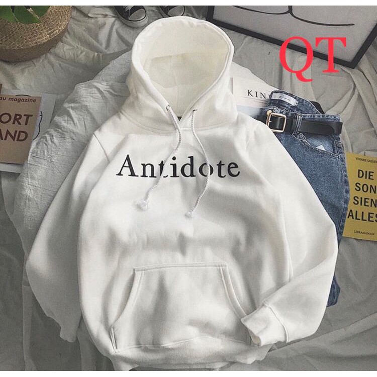 ÁO HOODIE IN CHỮ CÓ NÓN KÈM ẢNH THẬT_HD010 | BigBuy360 - bigbuy360.vn