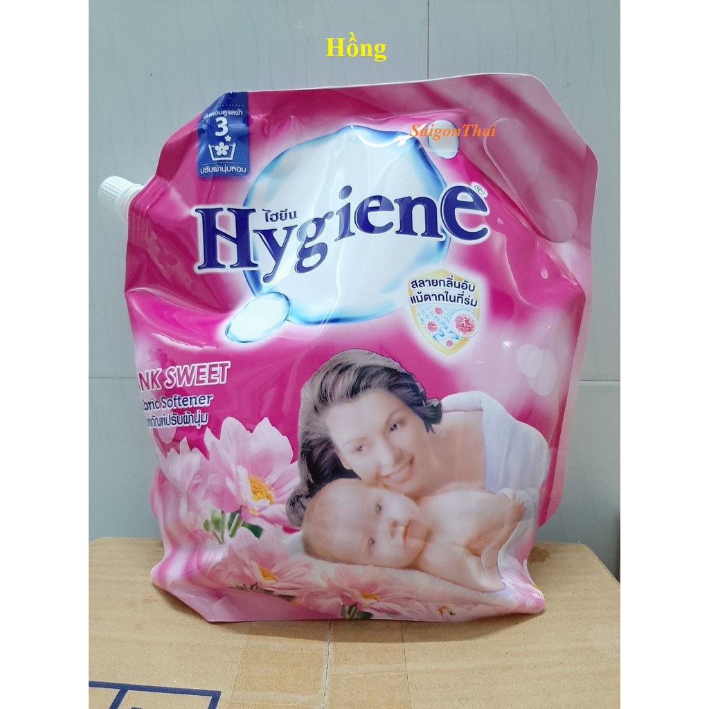 Nước xả mềm vải Hygiene 1800ml  Thái Lan