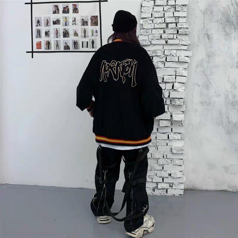 Áo Khoác Nhung Bomber Vải Tốt Kiểu Dáng Bắt Mắt Hợp Xu Hướng Thời Trang