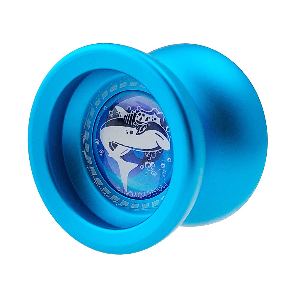 Đồ Chơi Yoyo Magicyoyo T9 Bằng Hợp Kim Nhôm Màu Xanh Dương Cho Trẻ Em