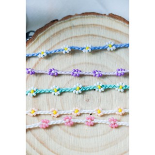 Vòng tay kết cườm hoa cúc /DAISIES/