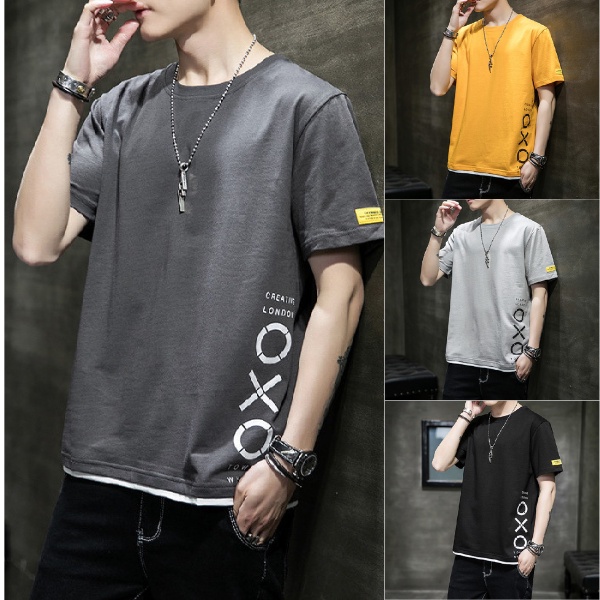 Áo cộc tay nam, áo phông nam tay ngắn cổ tròn Unisex chất thun cotton co giãn 4 chiều mềm mại