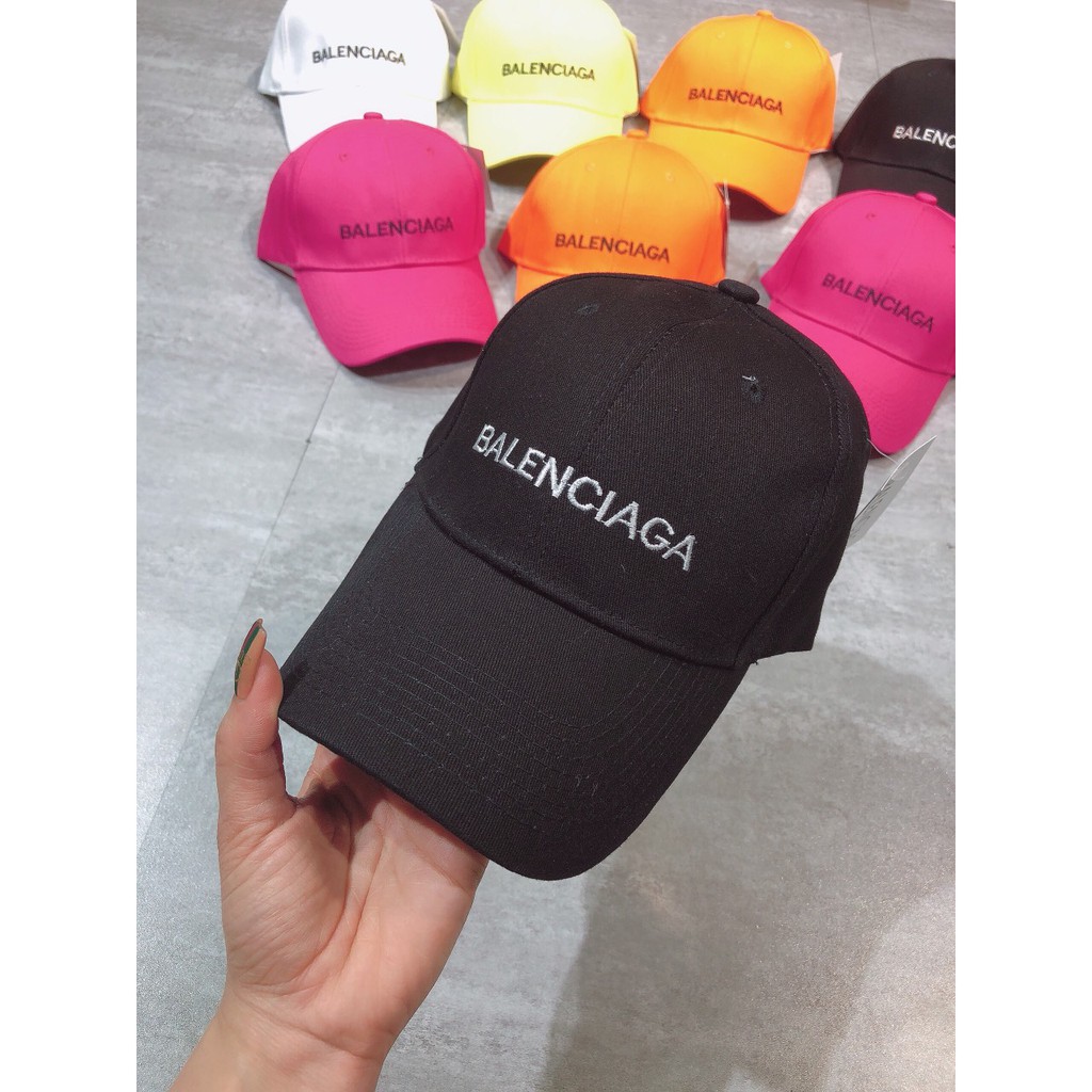 Nón kết mũ lưỡi trai nam nữ BALENCIA 100% contton freesize,unisex thời trang,trending