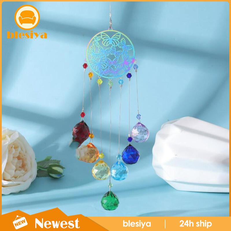 Chuông Gió Pha Lê Treo Trang Trí Sân Vườn