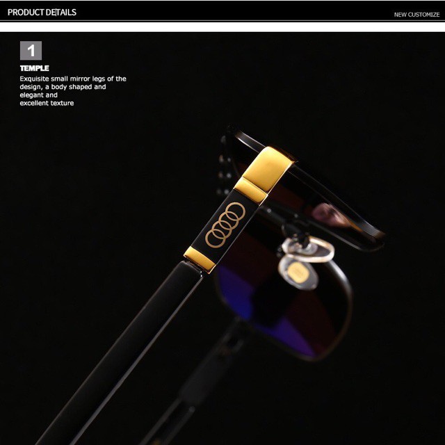 Kính phân cực polaroid nam thời trang đi nắng AD - Kính vuông nam chống tia cực tím -  Mắt Kính Thời Việt | BigBuy360 - bigbuy360.vn