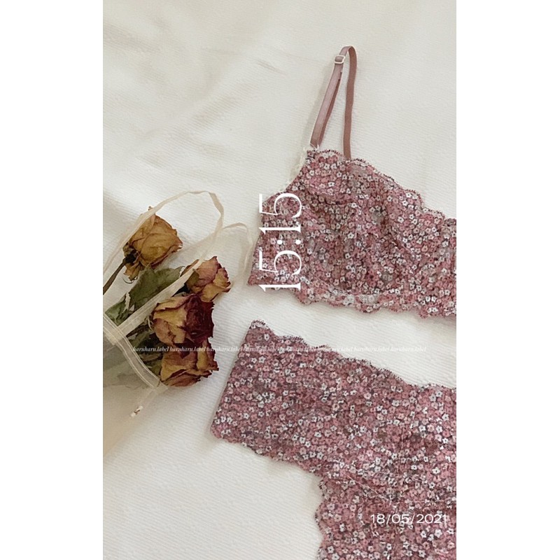 Blooming bralette ren hoa nhí rất xinh haruharu.label - Tự thiết kế | BigBuy360 - bigbuy360.vn