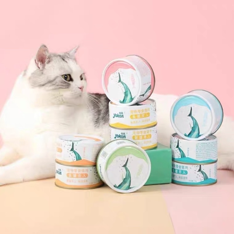 Pate cho mèo YOKEN thùng 12 lon 170g