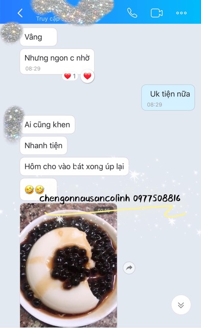 Bột tàu hũ 500g - 3.5-3.8 lít thành phẩm úp ngược