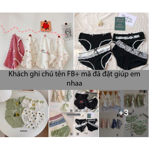 [ Hàng có sẵn ] SET quần chip Najiren chất thun mềm co dãn tốt | BigBuy360 - bigbuy360.vn