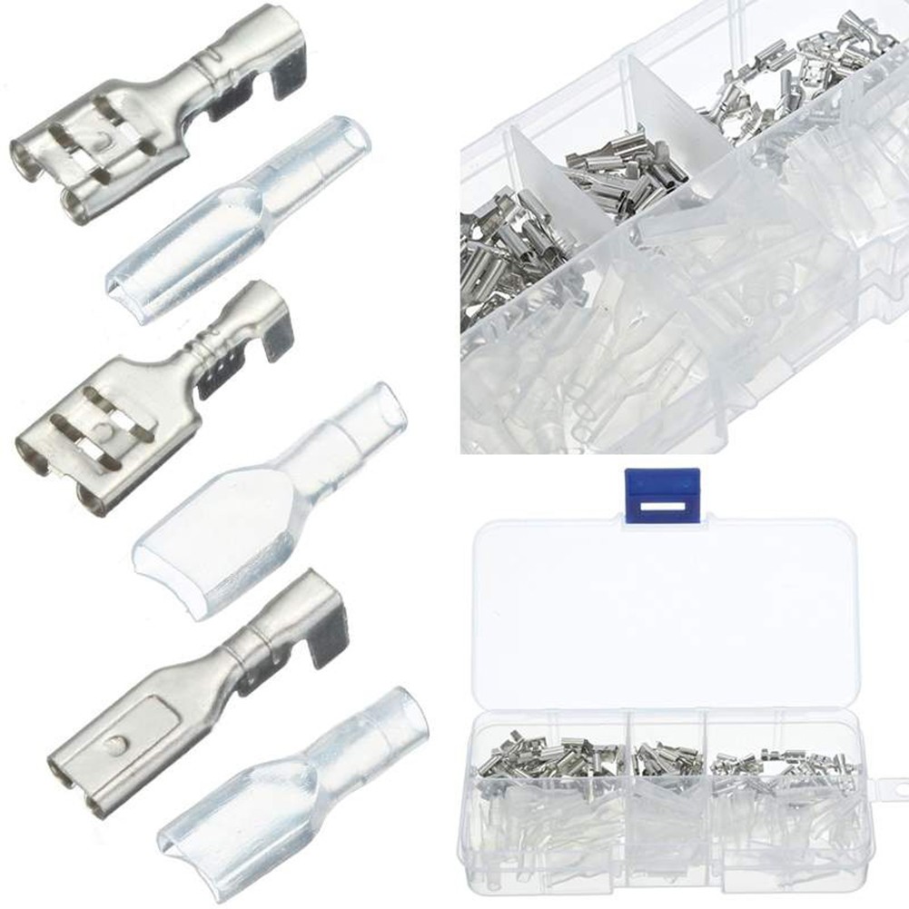 Set 120 Đầu Nối Cách Điện V32 2.8mm 4.8mm 6.3mm