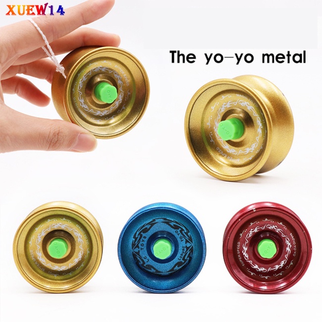 Đồ Chơi Yoyo Chuyên Nghiệp Bằng Hợp Kim Nhôm Có Dây Điều Khiển Cho Trẻ Em
