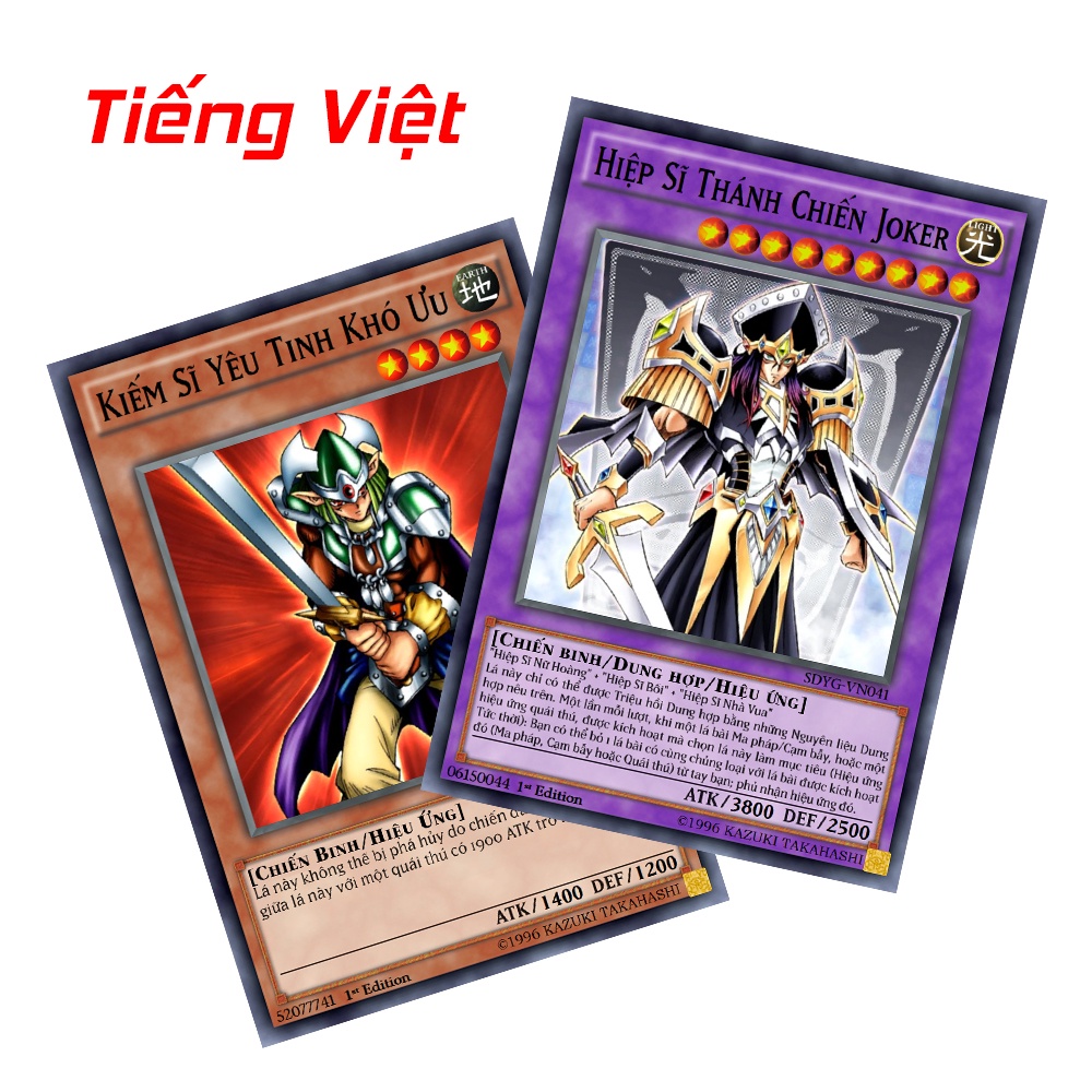 Yugioh Tiếng Việt - Hộp Bài Yugi Muto H01