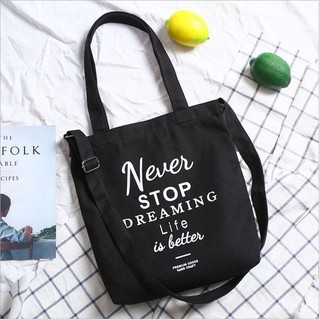 túi tote chữ, túi vải đeo chéo, tote bag đẹp tại Tote-Store