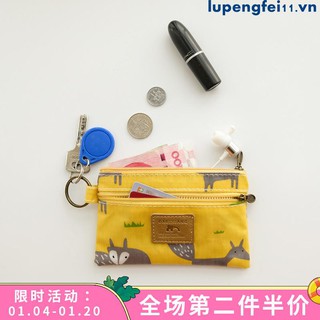 New style, new style, hot sale, cute canvas money bag, mini female wallet, coin purse, zipper pocket, female Korean key, coin purse storage
