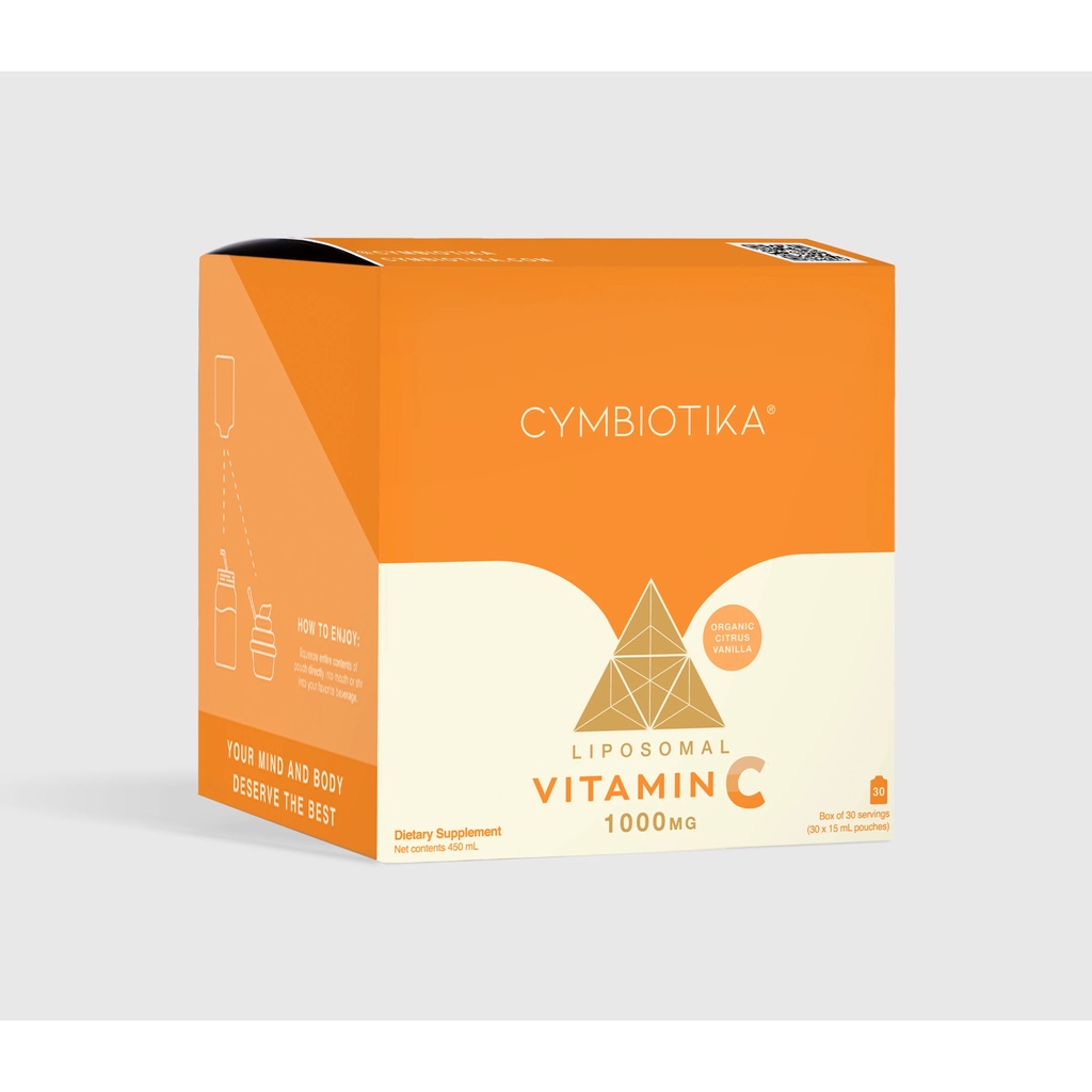 Vitamin C dạng nước Cymbiotika Hôp 30 gói