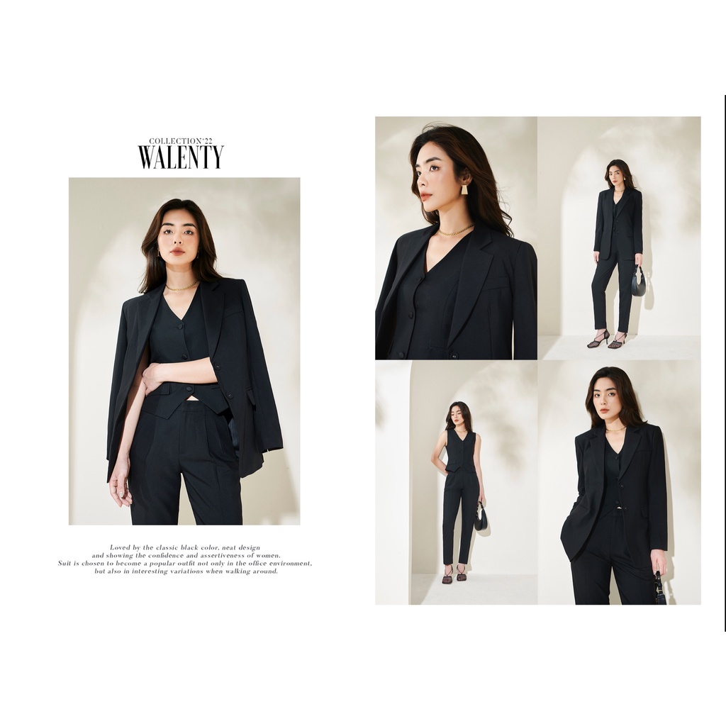 Áo vest gile mặc cùng blazer - Suit vest - Walenty