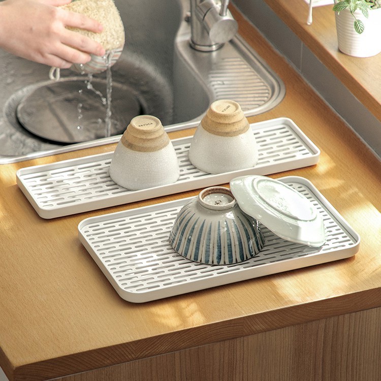 Khay nhựa thoát nước đa năng dùng để úp ly chén