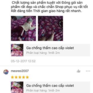 Ga chông thấm violet hàn quốc