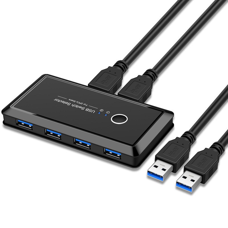 Bộ Chia 2 Cổng Usb 3.0 Kvm 4 Thiết Bị