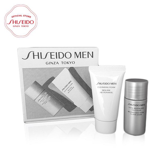 Bộ sản phẩm dữơng da cho nam Shiseido Men Skin Revitalizer Set