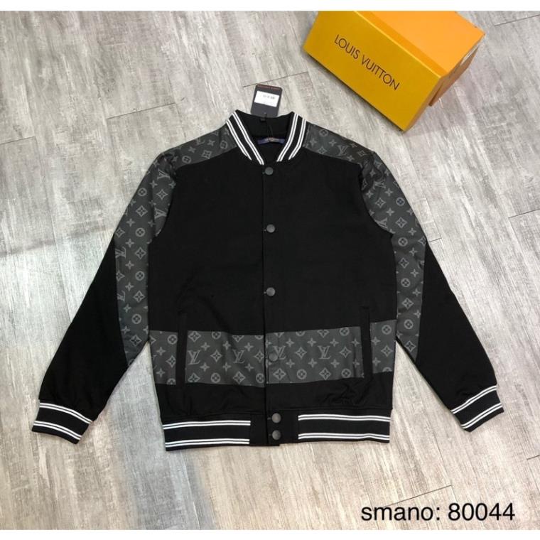 [Ảnh Thật] Áo Khoác Bomber Tay Da Palm - Áo Bomber Đẹp Cho Nam