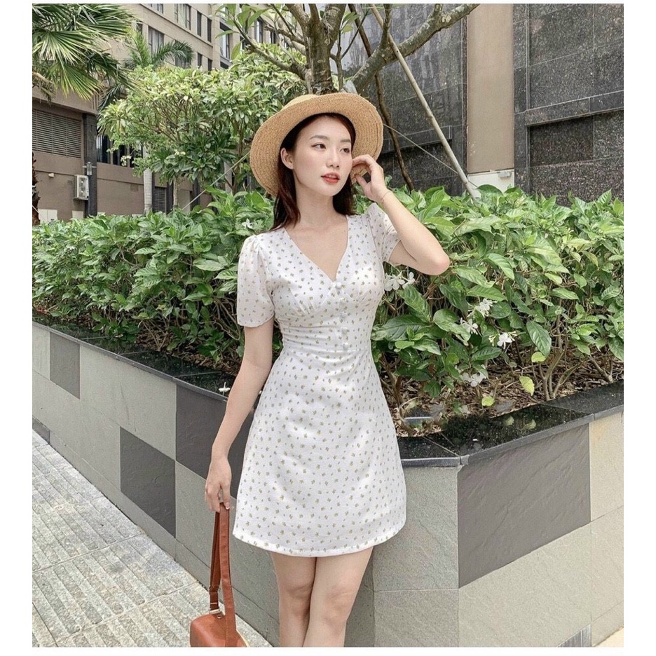 Đầm xương rồng nút bọc  𝐊𝐄̀𝐌 𝐀̉𝐍𝐇 𝐓𝐇𝐀̣̂𝐓  𝐁𝐀𝐎 𝐊𝐈𝐄̂̉𝐌 ❌