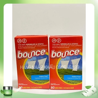 [Fullbox-120 tờ-Có tem nhập khẩu] Giấy thơm quần áo Bounce Mỹ