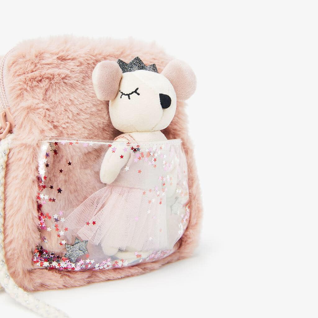 Túi Zara cho bé kèm bé chuột đội vương miện yêu quá, mẫu mới nhất 2020