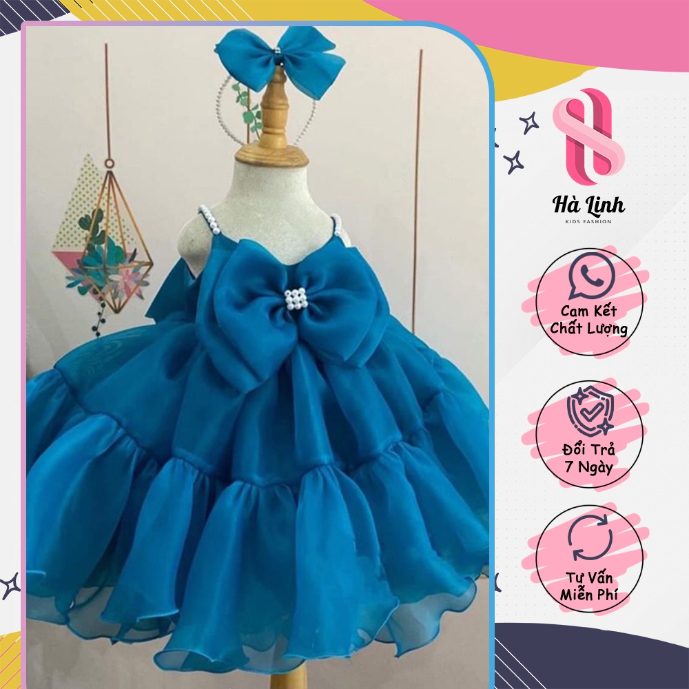 Váy 2 dây xòe siêu phồng cho bé,giá cả yêu thương -A34