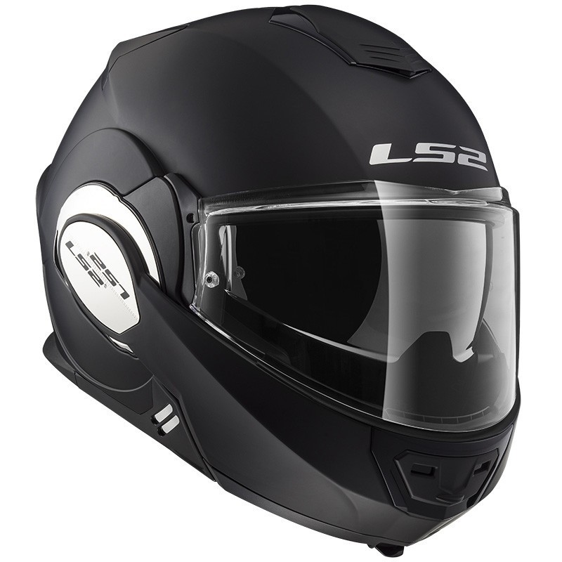 Mũ bảo hiểm fullface lật hàm 180 độ LS2 FF399 VALIANT MONO MATT BLACK