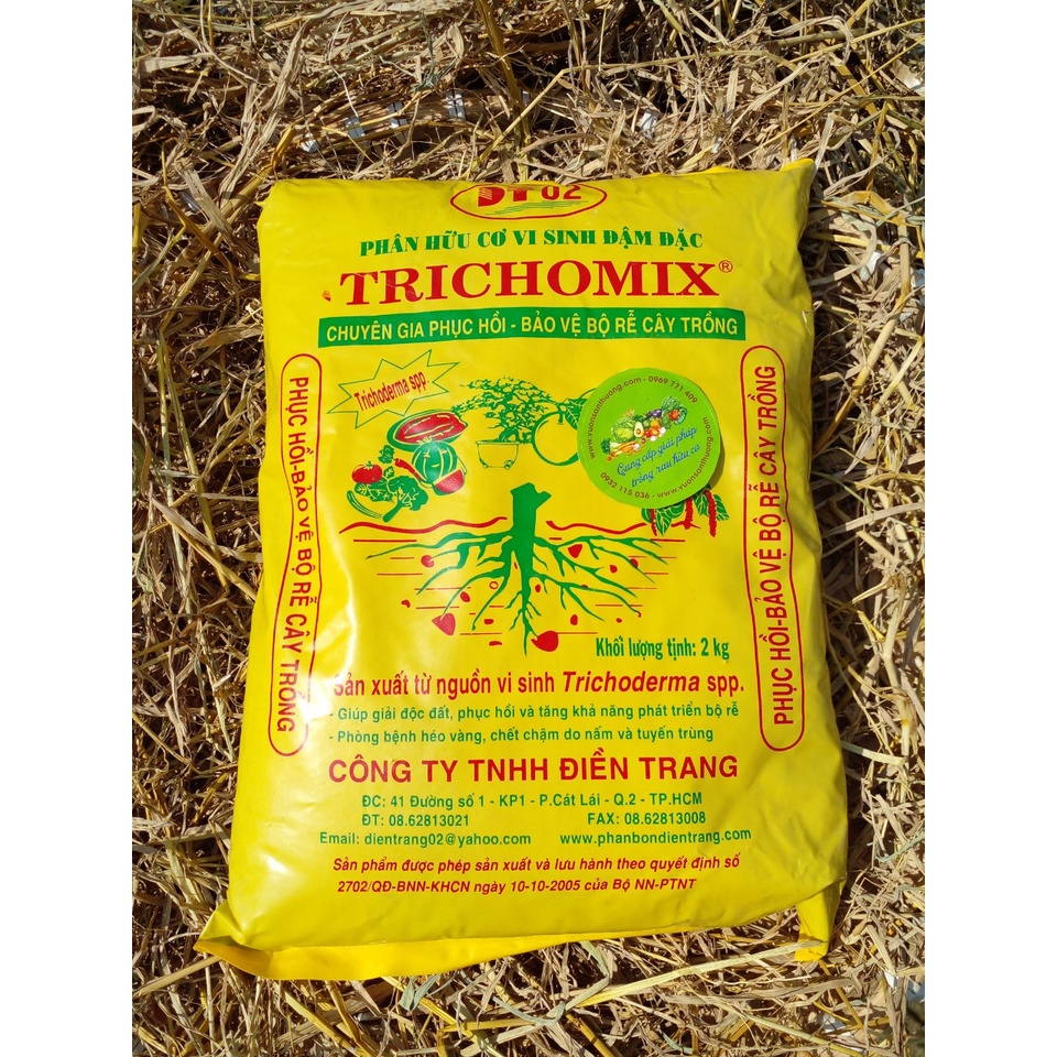 Phân Cải Tạo Đất Trichomix  bón Thúc Cho Cây Đang Giai Đoạn Ra Hoa, Ra Trái, Hoặc Phục Hồi Cây Sau Khi Bệnh