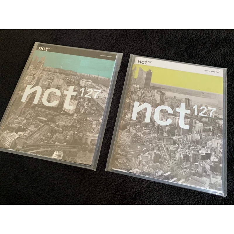 Ảnh xanh vàng Regular Irregular đủ 2 màu của NCT 127