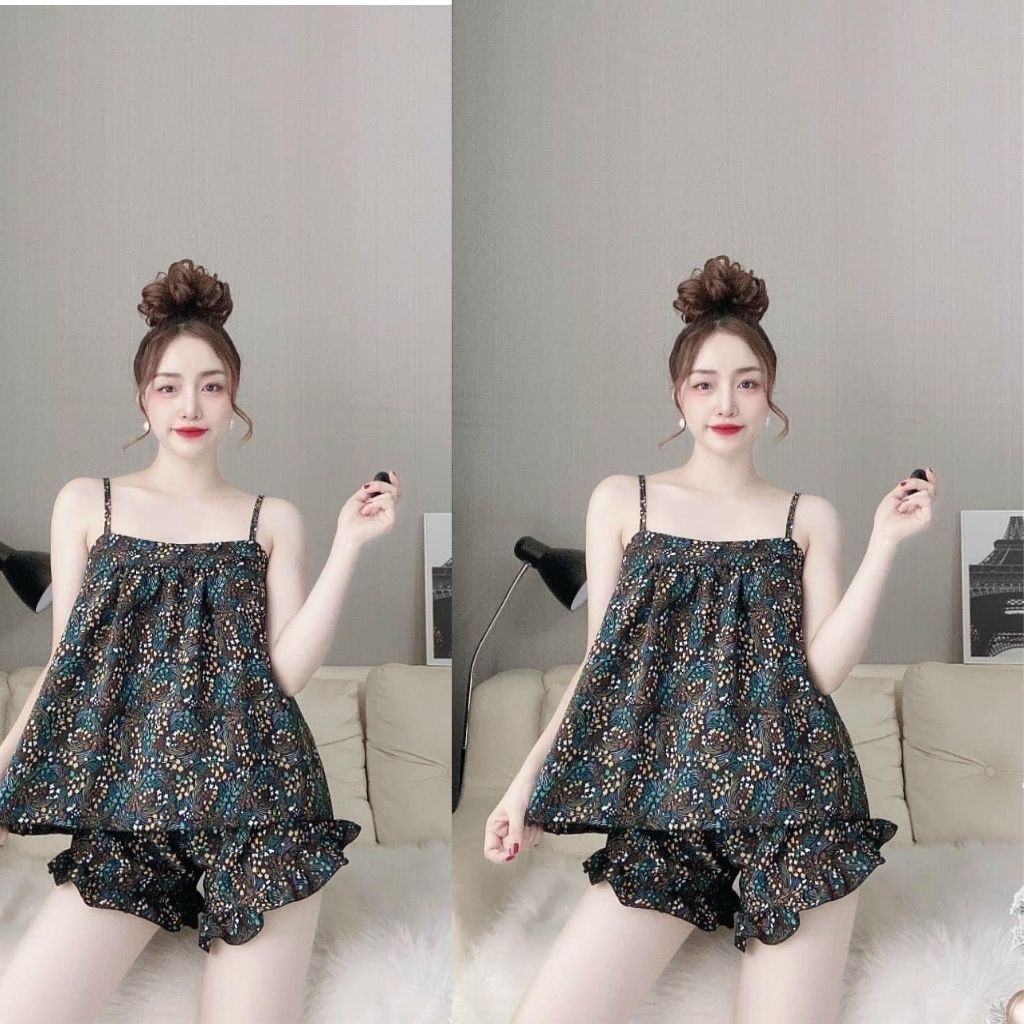 Đồ ngủ nữ đồ ngủ sexy lụa  cao cấp mềm mại xinh xắn | BigBuy360 - bigbuy360.vn