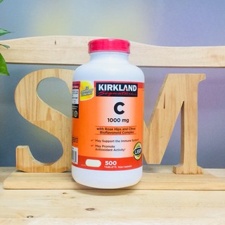[HSD: 2024] Vitamin C Kirkland 1000mg 500 viên tăng cường hệ miễn dịch chống oxy hóa làm đẹp da