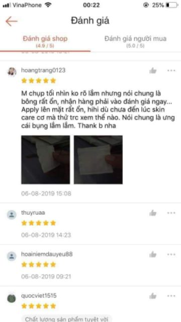 COMBO 4 GÓI Bông Tẩy Trang Cotton Pads.