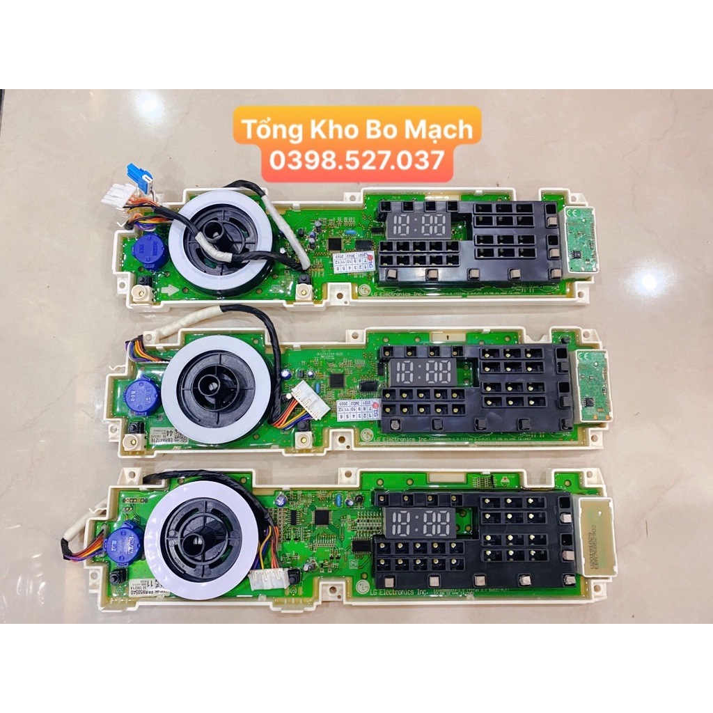 Bo Mạch Điều Khiển Máy Giặt LG 1 Zắc 7 dây, 1 Zắc 9 dây, 2 Zắc 7 dây, 2 Zắc 9 dây Nhiều Model (FC1409S2W, FC1408S4W2...)