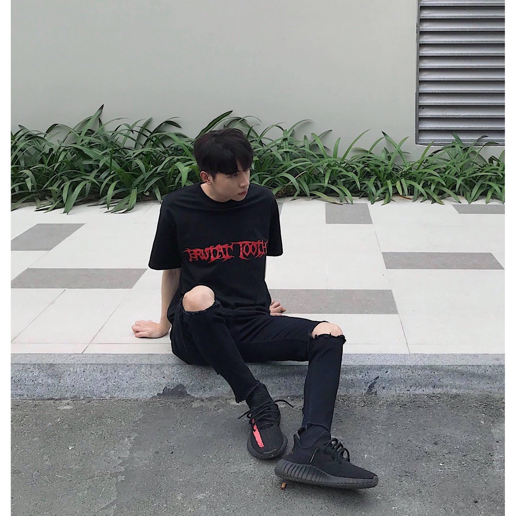 Áo Thun Unisex Tay Lỡ Form Rộng