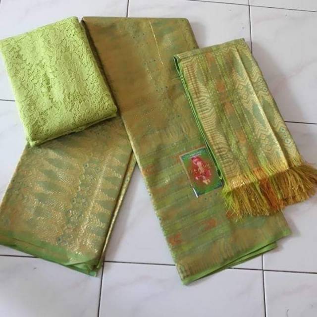 Bộ Bài Hát Songket Bằng Vải