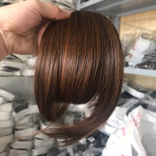 Tóc mái ngố màu nâu vàng M005
