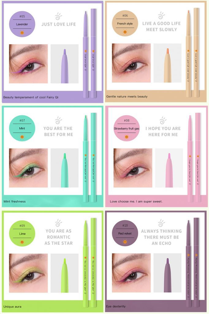 (Hàng Mới Về) Bút Kẻ Mắt Guicami 13 Màu Tùy Chọn Chống Thấm Nước Lâu Trôi | BigBuy360 - bigbuy360.vn