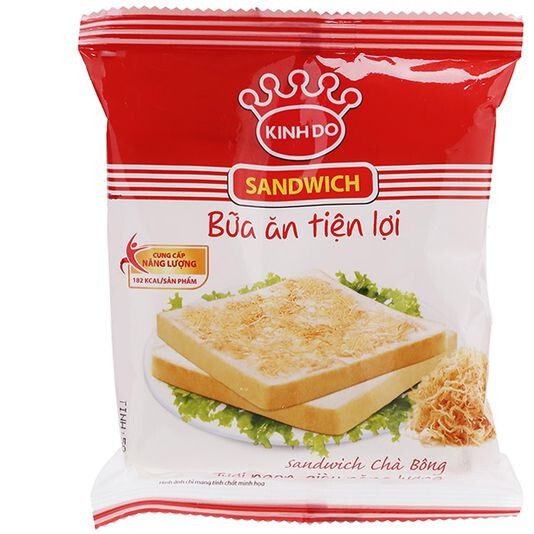 Bánh Mì Sanwich Ruốc Kinh Đô 50g (Nhận đơn qua Grab/Nowship)