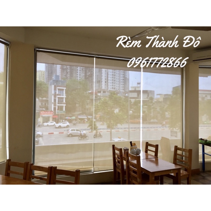 Rèm cuốn lưới đặt theo kích thước yêu cầu