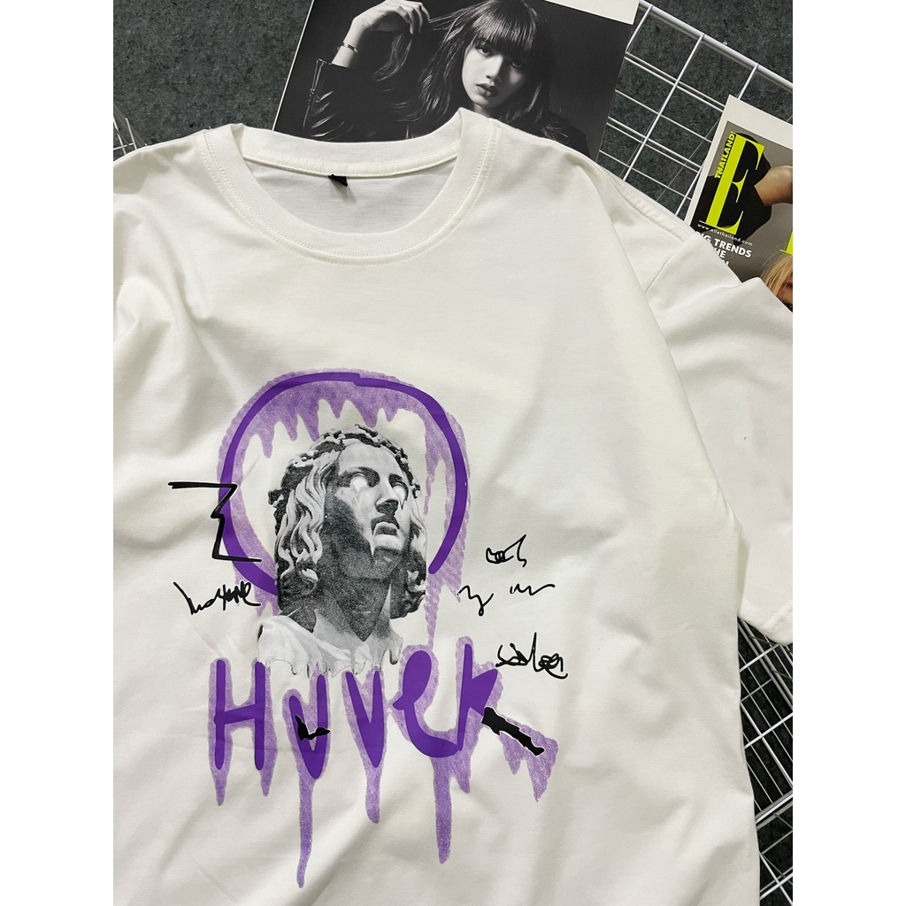 Áo thun tay lỡ áo in hình độc đáo ngộ nghĩnh áo thun oversize Unisex nam nữ Boin Store