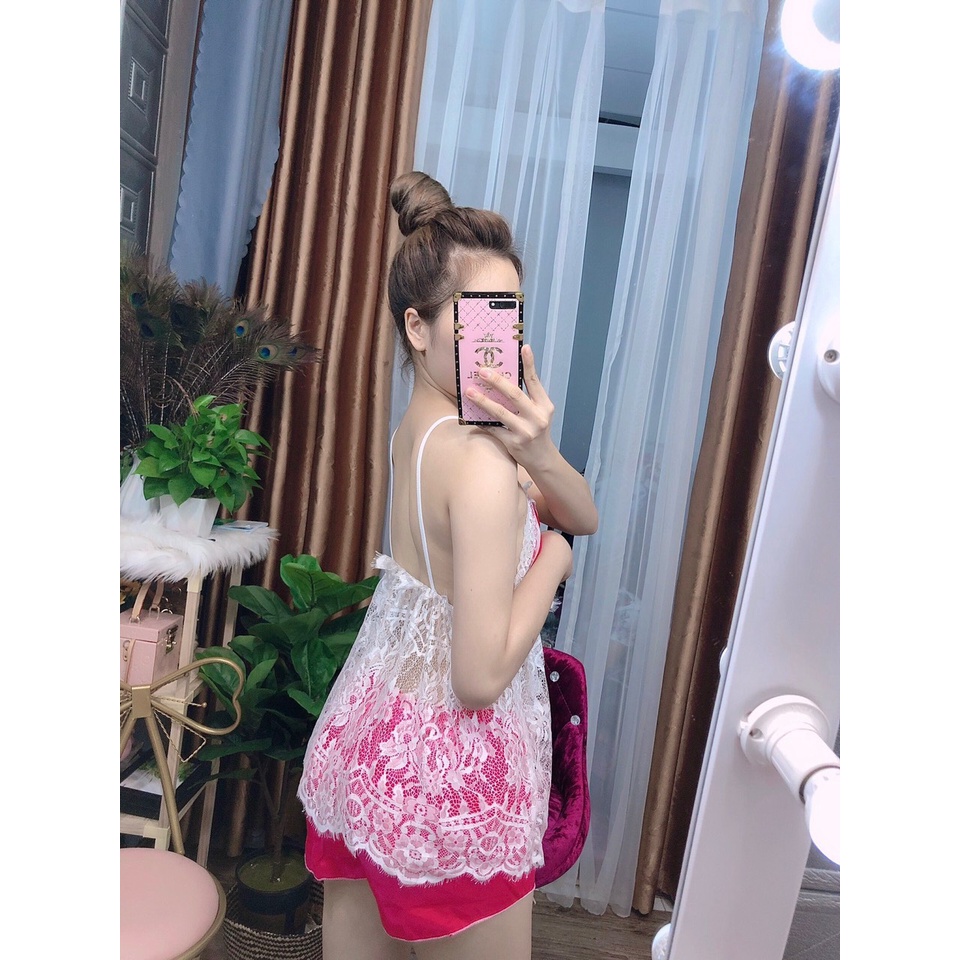 Đồ ngủ phi bóng phối bốn dây sexy quyến rũ dưới 56kg | BigBuy360 - bigbuy360.vn