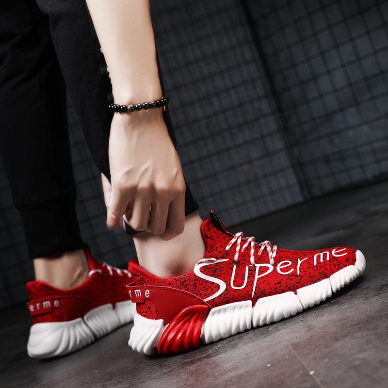 Giày Sneaker Nam 2019 Mới Nhất  Thể Thao Chơi Bóng Rổ Phong Cách Năng Động Trẻ Trung Dành Cho Nam Superme