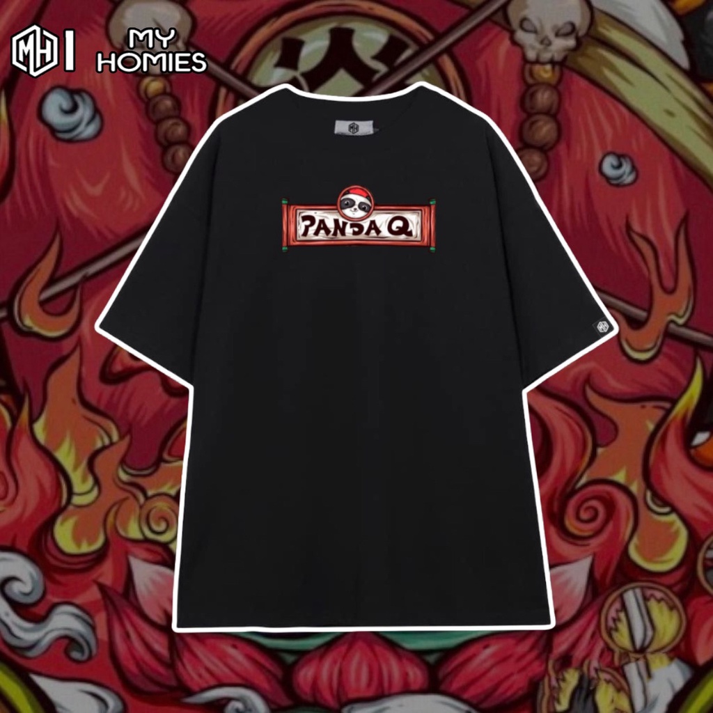 Áo thun Big Size cotton từ 50 - 120kg mẫu Kungfu In Fire - MH Store