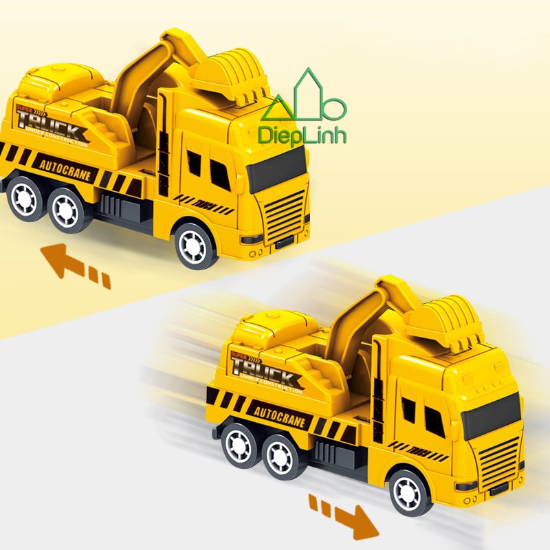 [HÀNG ĐẸP - CHẠY TRỚN] Xe đồ chơi, vỉ 12 xe nhiều màu sắc, mô phỏng các loại xe