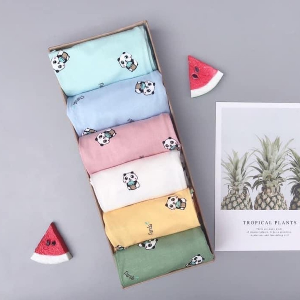 Bộ Thun Lạnh Dài Tay Cho Bé, Bộ Thu Đông Dài Tay Cho Bé Trai Bé Gái minky mom với họa tiết Gấu Panda mềm mịn dễ thương