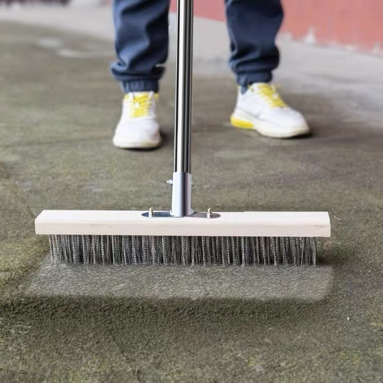 Bàn Chải Sắt Cọ Sàn  Tẩy Sạch Rong Rêu Vết Ẩm Mốc Lâu Ngày