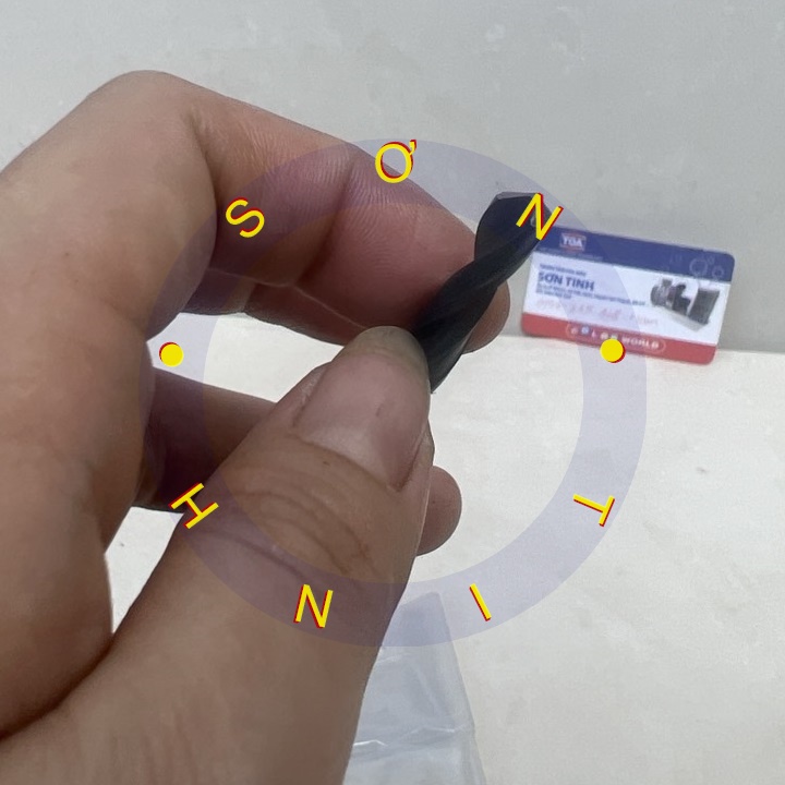 Mũi khoan sắt đen 6 mm HSS tolsen 75010 [ bán lẻ 1 cây]